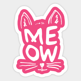 MEOW Sticker